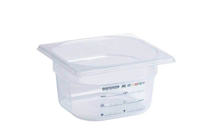 POLYPROPYLEN-WANNE IML GN1/6 H200MM