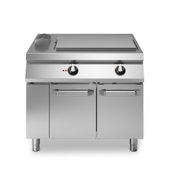 Cucina tuttapiastra elettrica 4 zone su vano aperto Cod. R110/100TPE/A