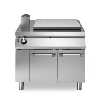 Cucina tuttapiastra gas modello su vano con porte Cod. R110/100TPG/P