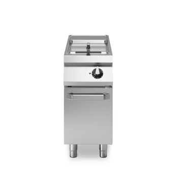 Electric fryer, 1 well, 21 litres, with cabinet and door. Code R110/40FRER/1V21/P