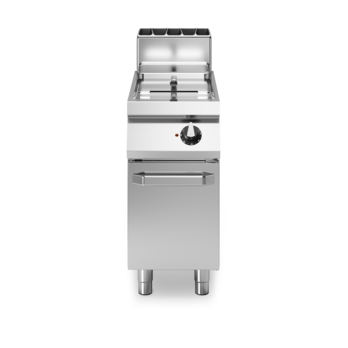 Friggitrice gas 1 vasca 13 litri su vano con porta Cod. R70/40FRGL/1V13/P