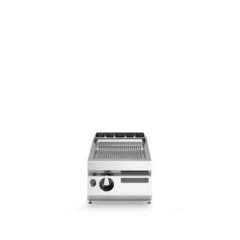 Fry top gas piastra rigata modello top Cod. R90/40FTG/R/T