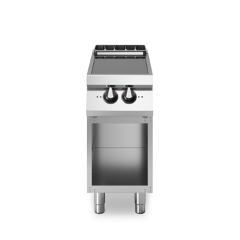 2-zone electric induction hob on open cabinet Cod. R90/40IND/A