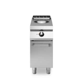 Piano a induzione 1 zona wok, su vano con porta Cod. R90/40INDW/P