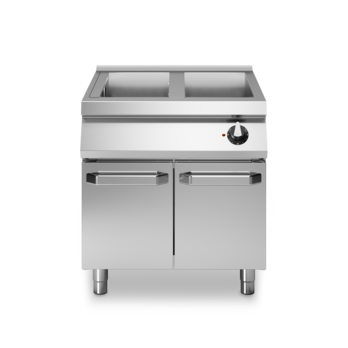 Bagnomaria elettrico 2 GN (1/1) su vano con porte Cod. R70/80BME/P