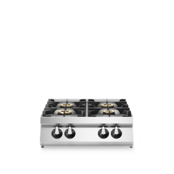 4-burner gas hob, countertop model, code R90/80PCG/P