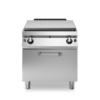 All-plate gas cooker with static gas oven Cod. R70/80TPFG