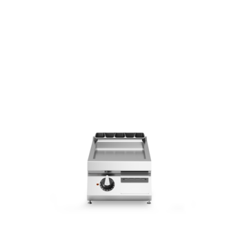 Electric Fry Top, smooth chromed plate, top model, Code R90/40FTE/CL/T