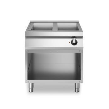 Bagnomaria elettrico 2 GN (1+1/3) su vano aperto Cod. R90/80BME/A