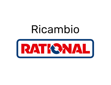 Rational Control panel cover with gasket SCC_WE 61-202 Code 16.01.910P