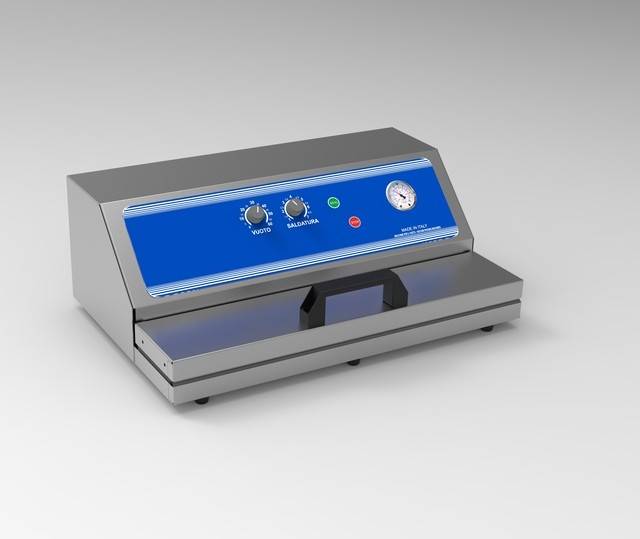 VACUUM MACHINE 470 MM SEALING BAR 30 LT PER MINUTE. MAXIMUM BAG WIDTH 450 MM