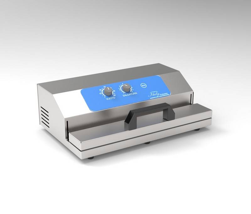 MACCHINA SOTTOVUOTO BARRA SALDANTE 370 MM 17 LT MINUTO. LARGHEZZA MASSIMA BUSTA 350 MM