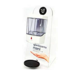 Automatic hand sanitizer gel dispenser with photocell