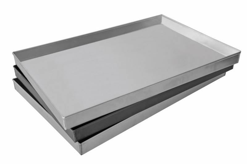 TEGLIA LAMIERA ALLUMINATA 600X400XH40