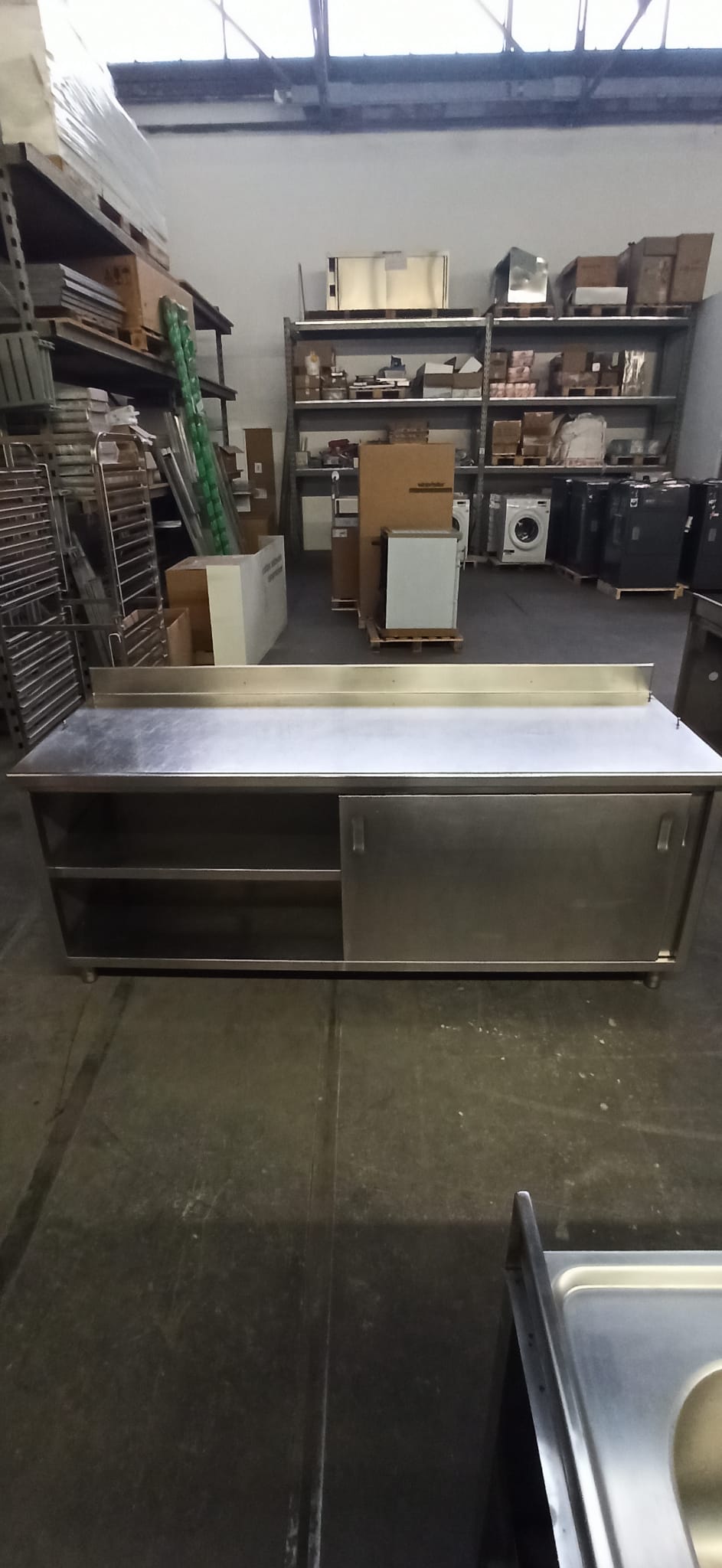 Tavolo armadiato con alazatina usato