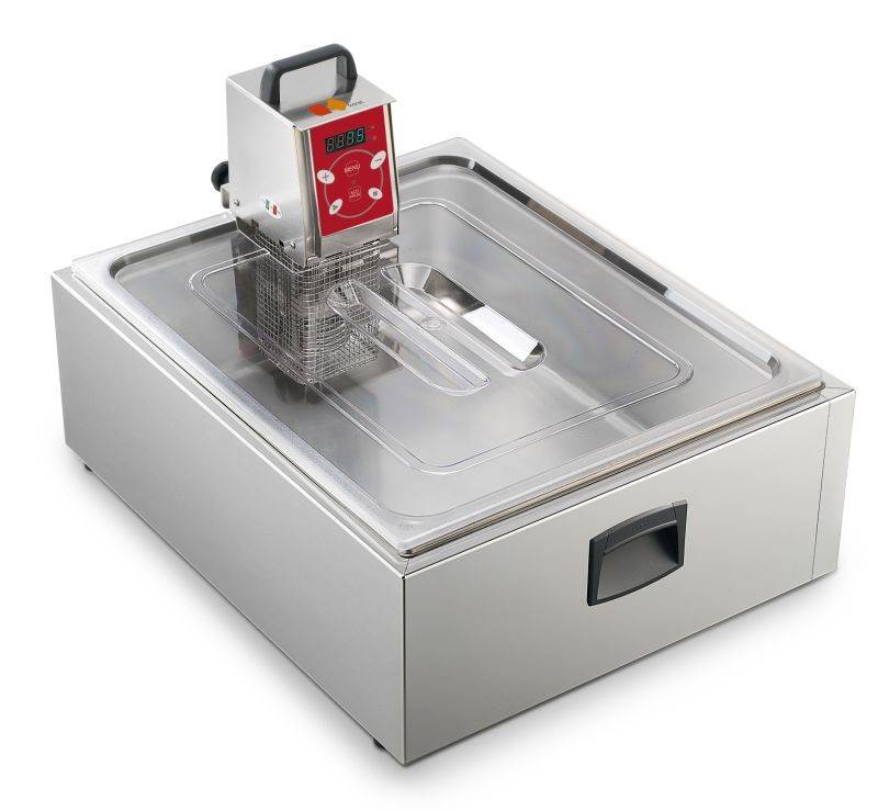 VASCA 2/1GN CON COPERCHIO IN POLICARBONATO PER ROY9