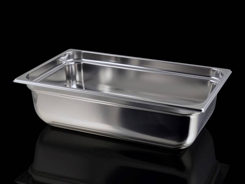 BACINELLA ACCIAIO A TENUTA PER SOTTOVUOTO 1/1H150HH