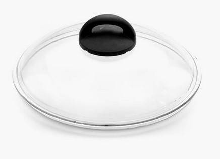 GLASDECKEL FÜR LAVASTEINBESCHICHTETES KOCHGESCHIRR 28CM