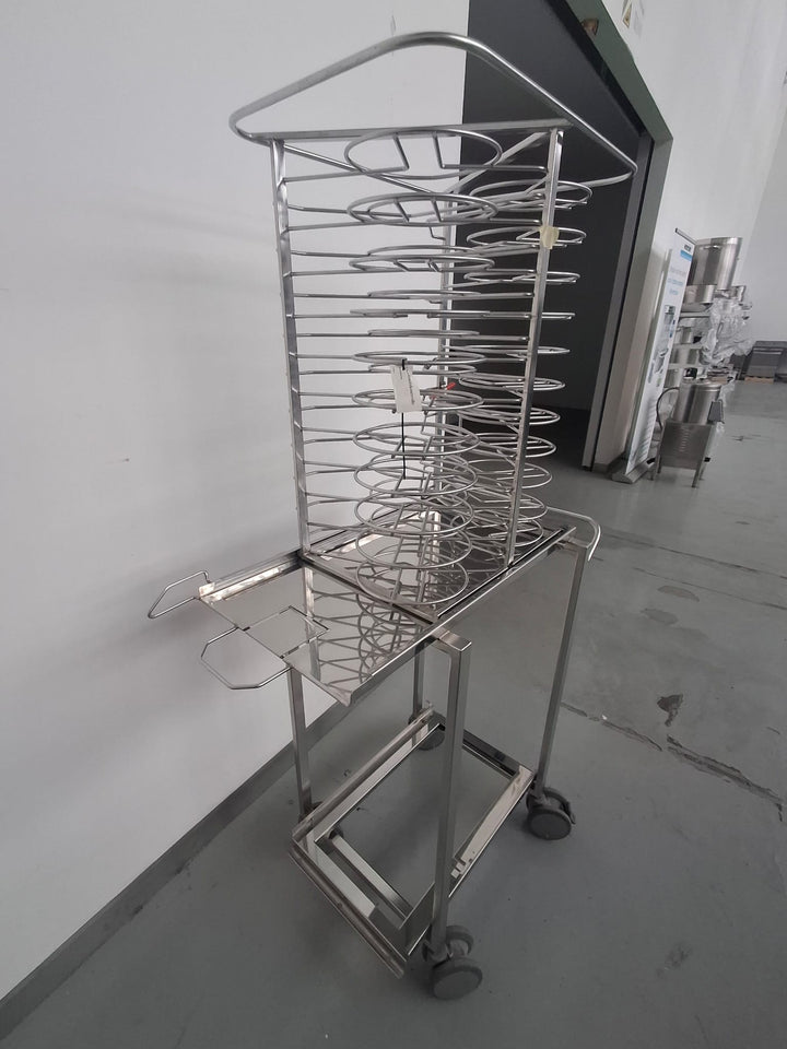 CARRELLO PORTAPIATTI USATO 10-1/1