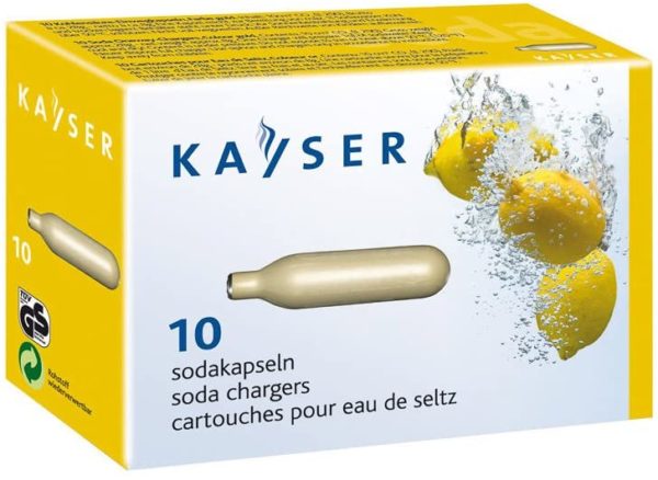 Sifone Panna "Style" Acciaio Inossidabile 0.5L Kayser. Cod. 021210