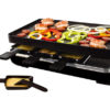 Raclette+Grill Doppio 'Cortina' 1200W 8 Persone Eva. Cod. 022768