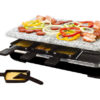 Raclette+Pietra Livigno 1200W 8 Persone Eva. Cod. 022769