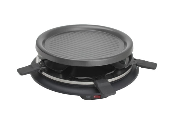 Raclette Rotonda+Grill 'Rondo' 900W 6P Eva. Cod. 022798