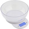Bilancia Cucina Digitale Abs Bianca 5Kg/1G Eva. Cod. 033338