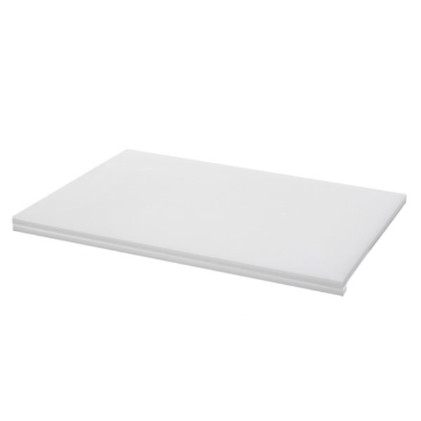 Tagliere Macellaio Pe Bianco 60X40Cm. Cod. 040439