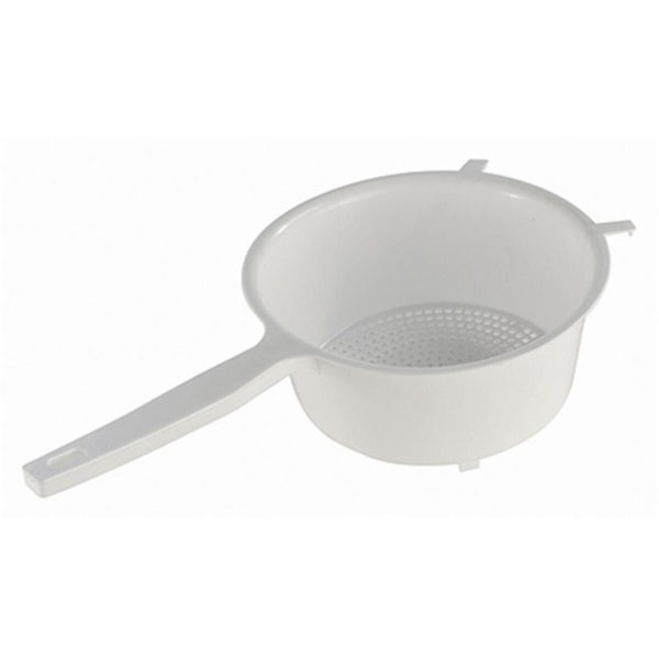 Colapasta Con Manico Pe Bianco Ø 20 X H 9 Cm Teko Pla. Cod. 040528