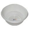 Colapasta Pe-Hd Bianco Ø 30 X H15 Cm Teko Plastik. Cod. 040529