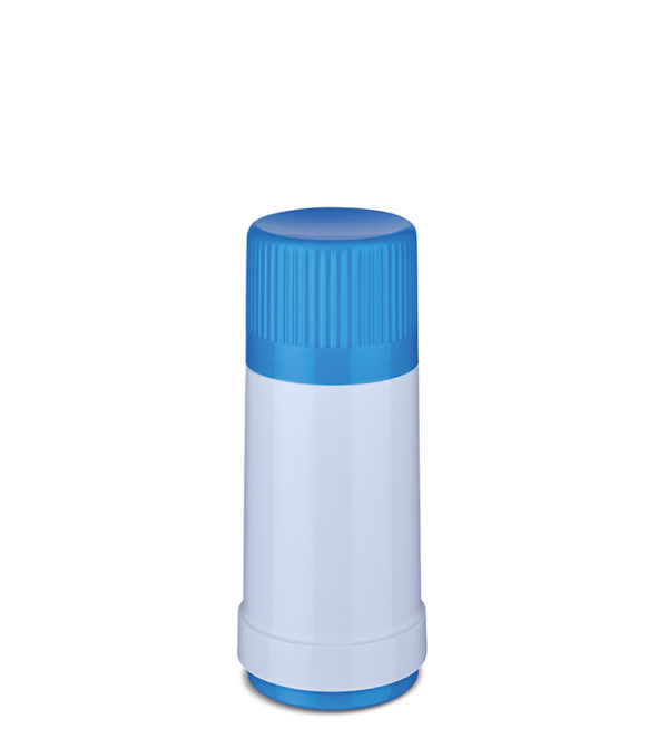 Bottiglia Isolante Mod. 40 Bianco/Blu 1/4 L Rotpunkt. Cod. 060460