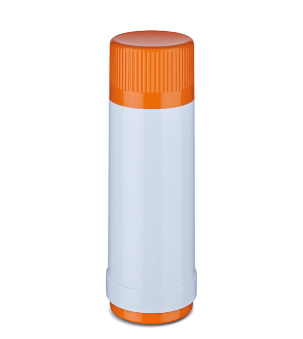 Bottiglia Isolante Mod. 40 Bianco/Arancio 3/4 L Rotpun. Cod. 060471