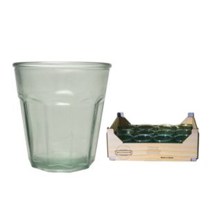 Bicchiere Vetro 'Casual' 250Cc In Display. Cod. 090780