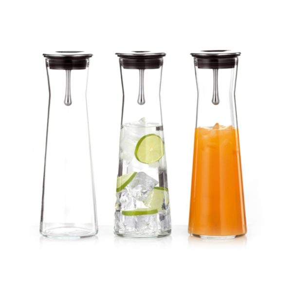 Caraffa+Coperchio Versatore Vetro 1,1L Simax. Cod. 090798