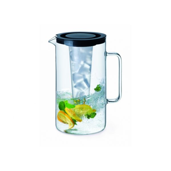 Caraffa Vetro Con Rinfrescatore Simax 2,5L Bohemia. Cod. 090830