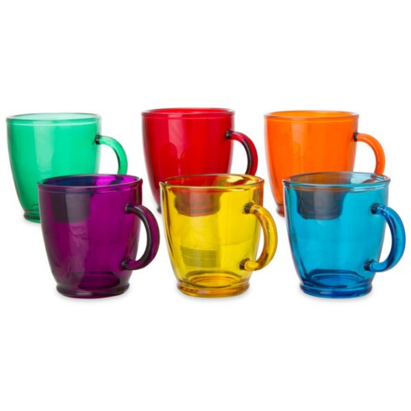Mug 'Julius Macao' Vetro Colori Assortiti 380Cc. Cod. 090889