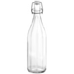 Bottiglia Vetro+Tappo Ermetico 'Milly' Vetro 1L. Cod. 090974